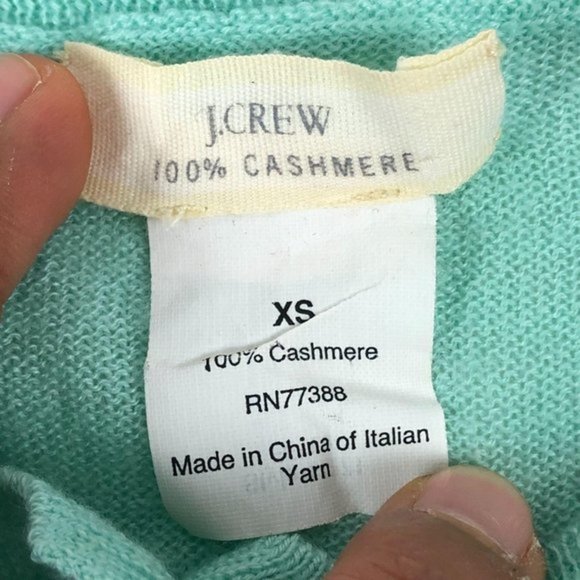 J Crew Cashmere Cardigan Long Sleeve  Button - Picture 7 of 7